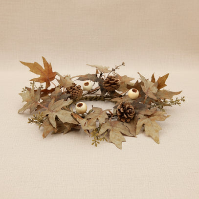 Earthy Maple Candle Ring