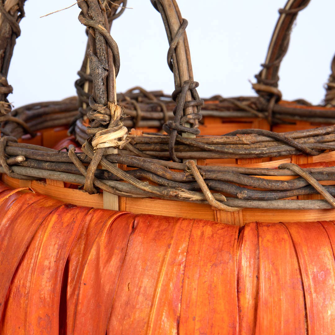 CHIP WOOD Pumpkin Baskets (2 sizes)