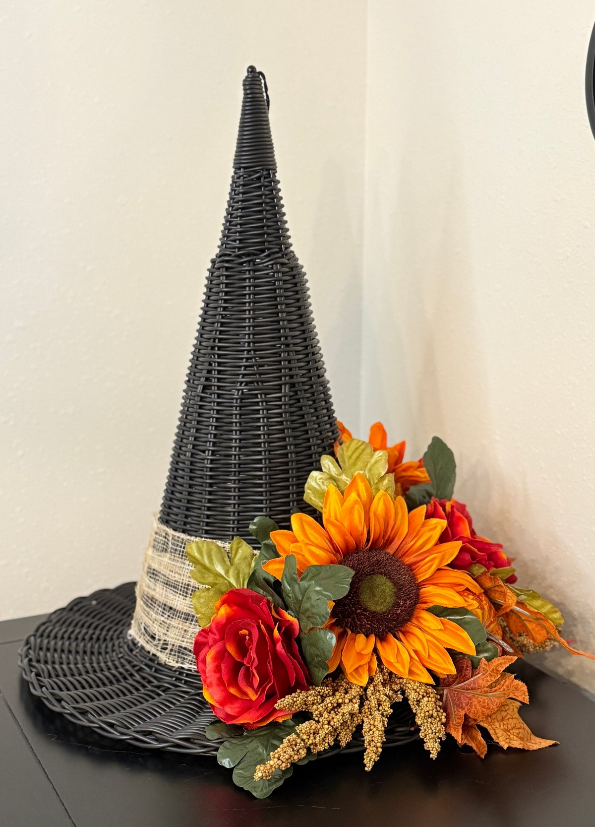 🎃Witch Hat-Fall Floral Arrangement 🍂