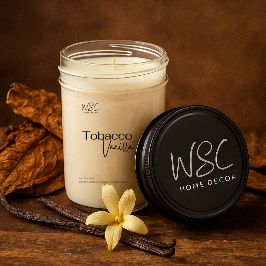 Tobacco Vanilla - 8oz Candle Or Wax Melts