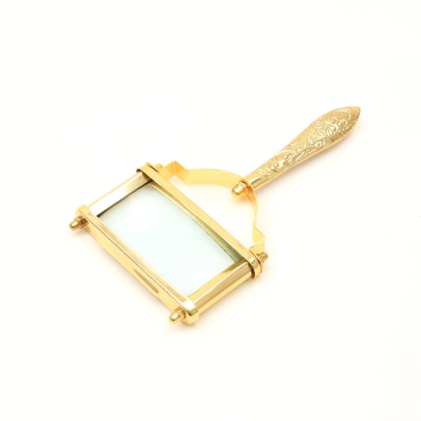 Handcrafted Magnifying Glass for Clear Detail View  (2 Types: Gold & Glass)