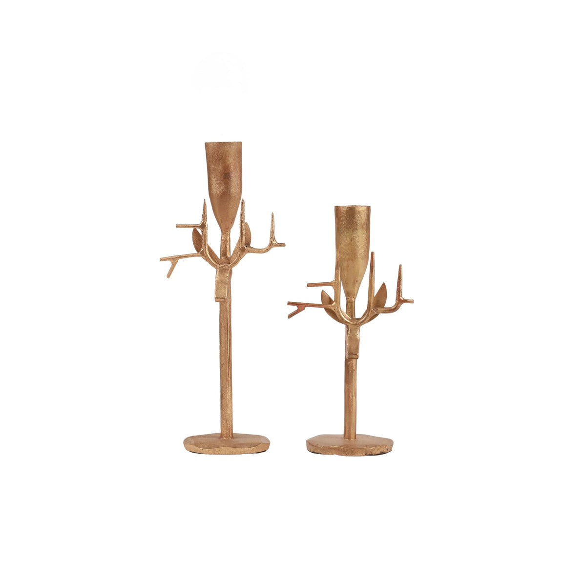 Aster Reindeer Candle Holders - Set of 2