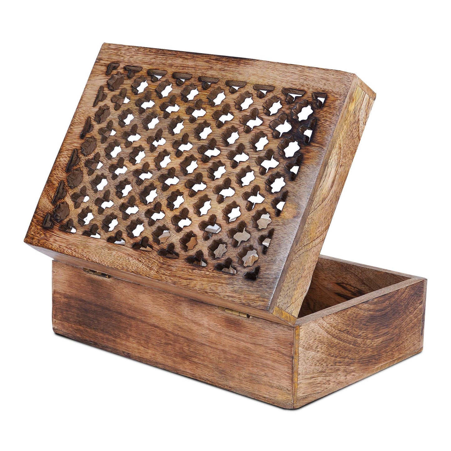 Trellis Mango Wood Box