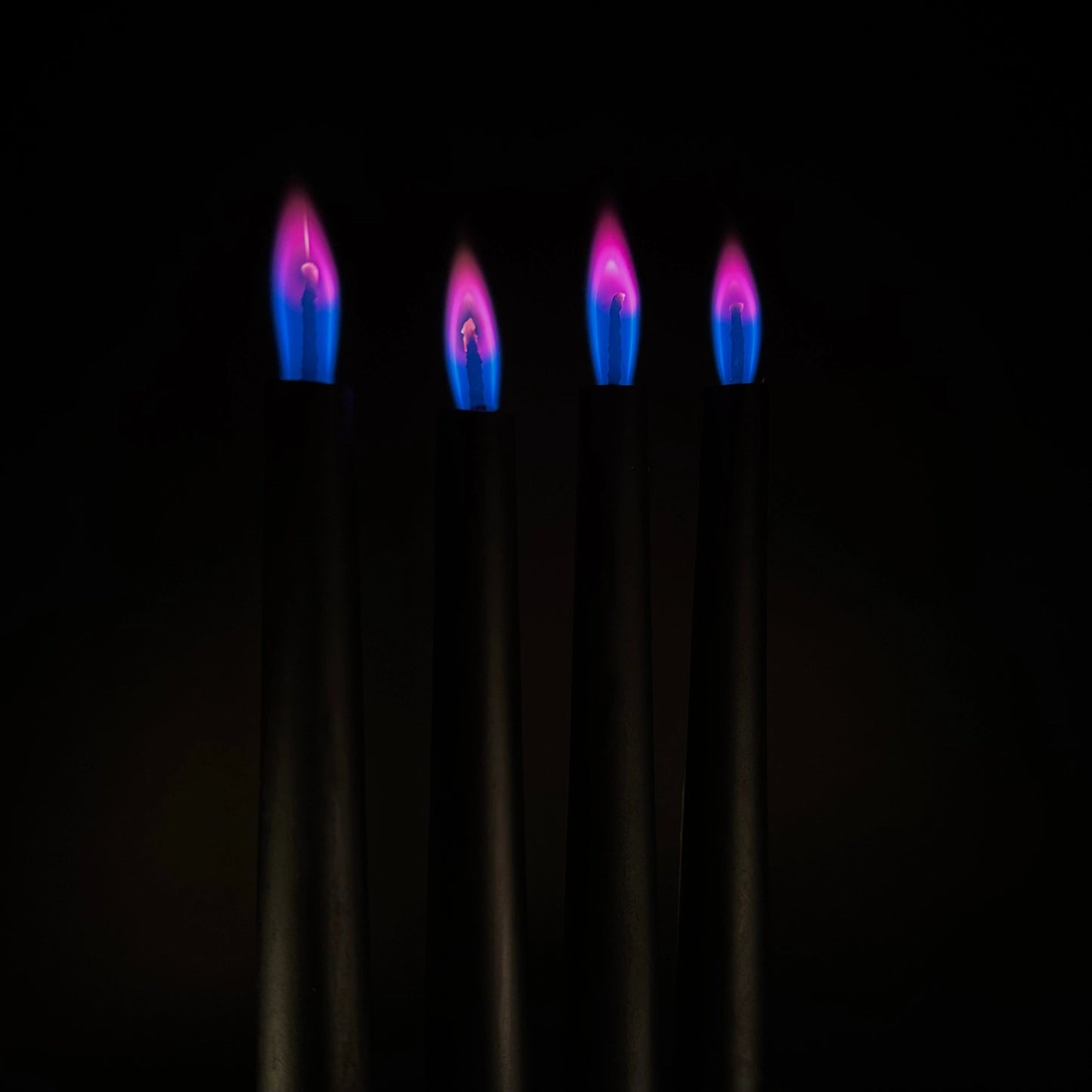 Aurora taper Candles - Real Colored Flames (2 color options)
