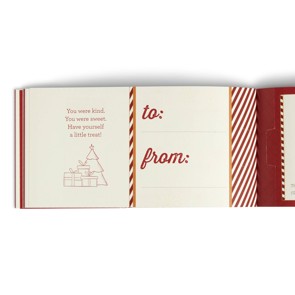 Santa's Kindness Coupon Booklet - 8x4in