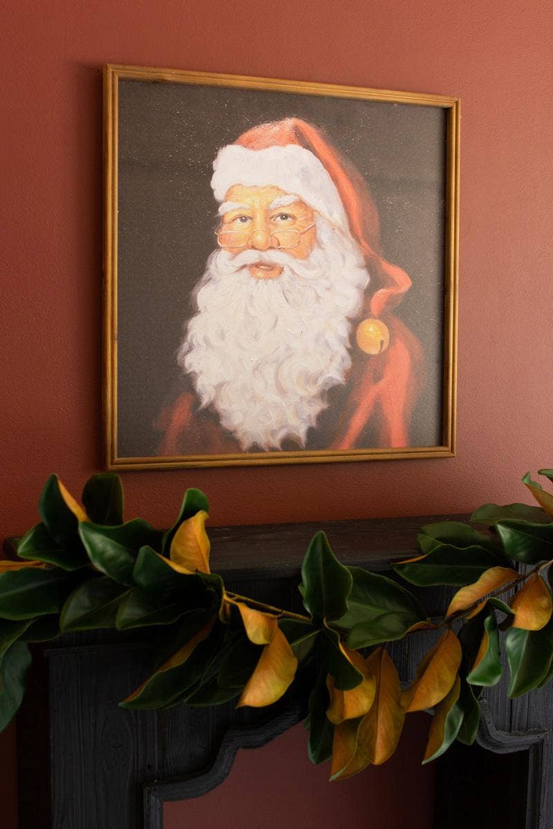 FRAMED SANTA