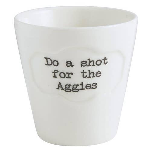 Shot Glass- Aggies