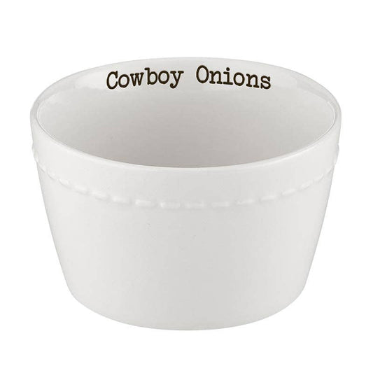 Chili Condiment Set - Cowboys