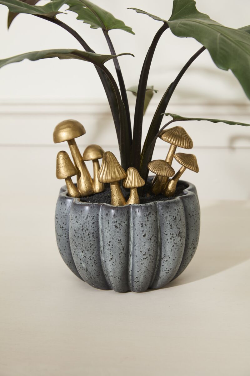 Golden Mushroom Plant Stakes (3 styles)