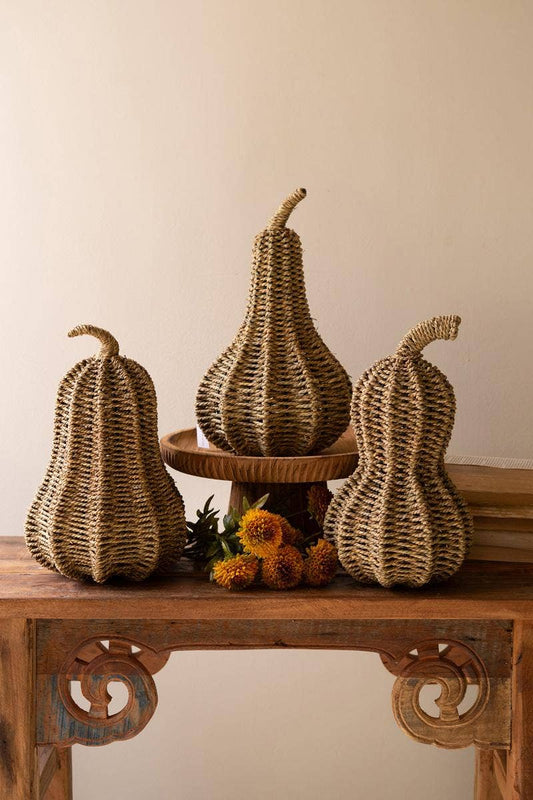 WOVEN VINE GOURDS (3 styles)