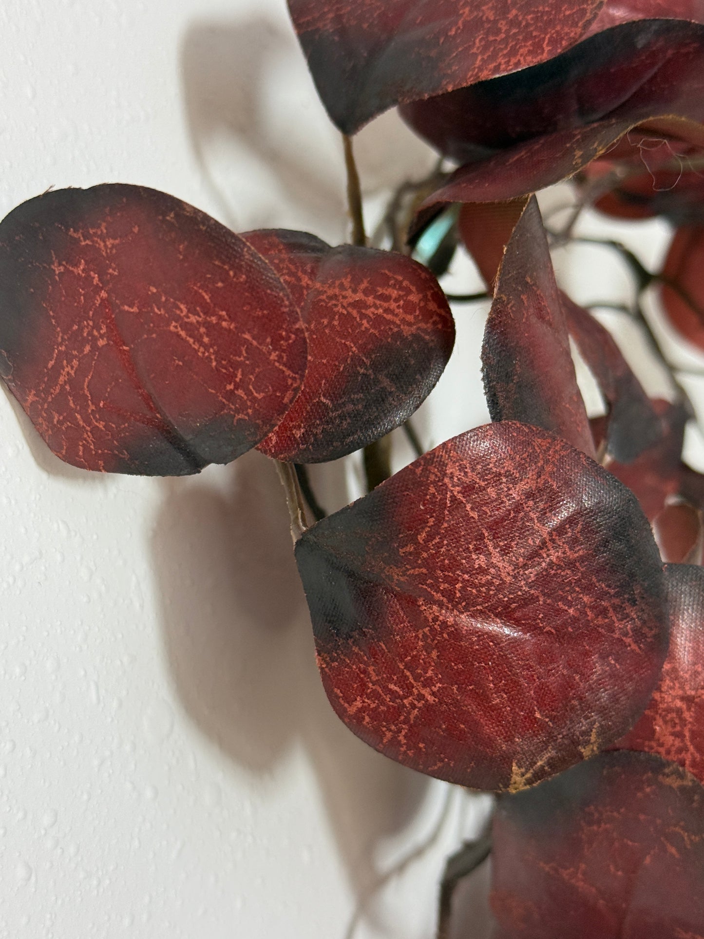 Red Eucalyptus Candle Ring