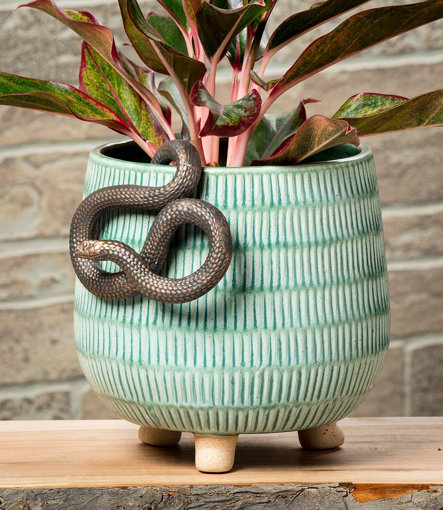 Hanging Snake-Bronze-4"H