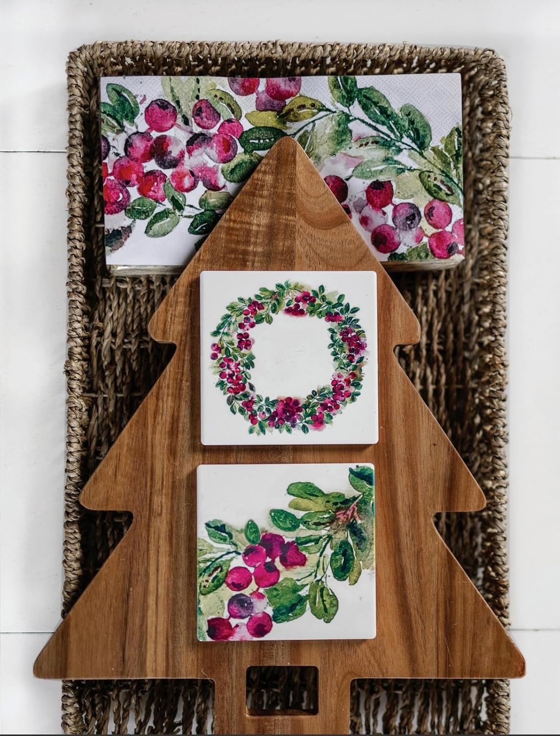 10" Christmas Tree Charcuterie Board