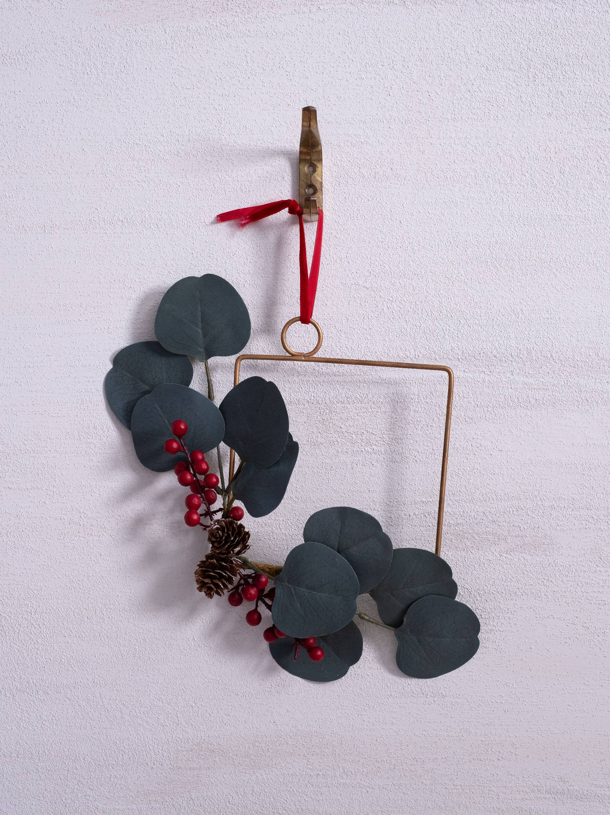 Square Eucalyptus Wreath -Small