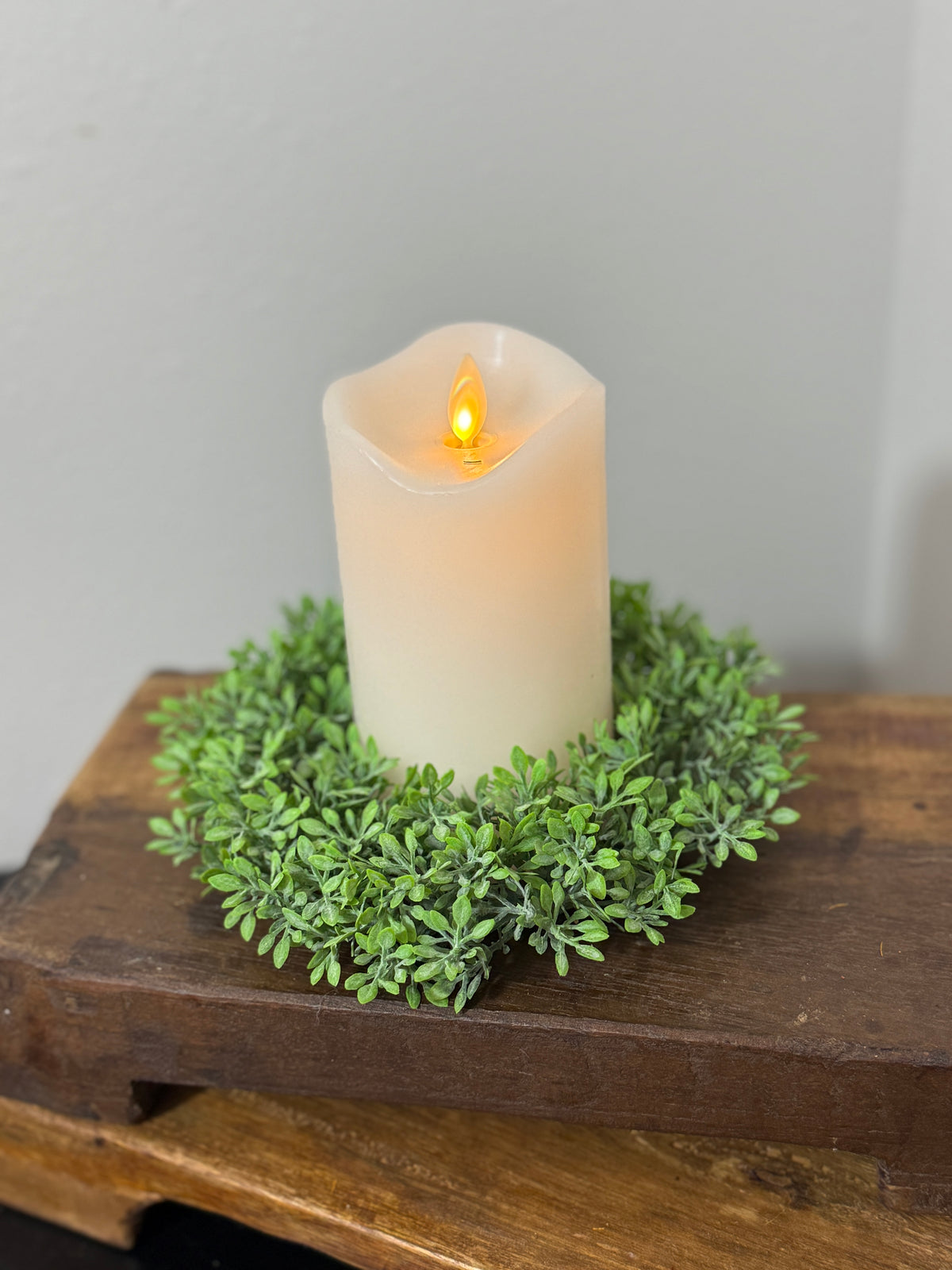 Small leaf Small candle ring