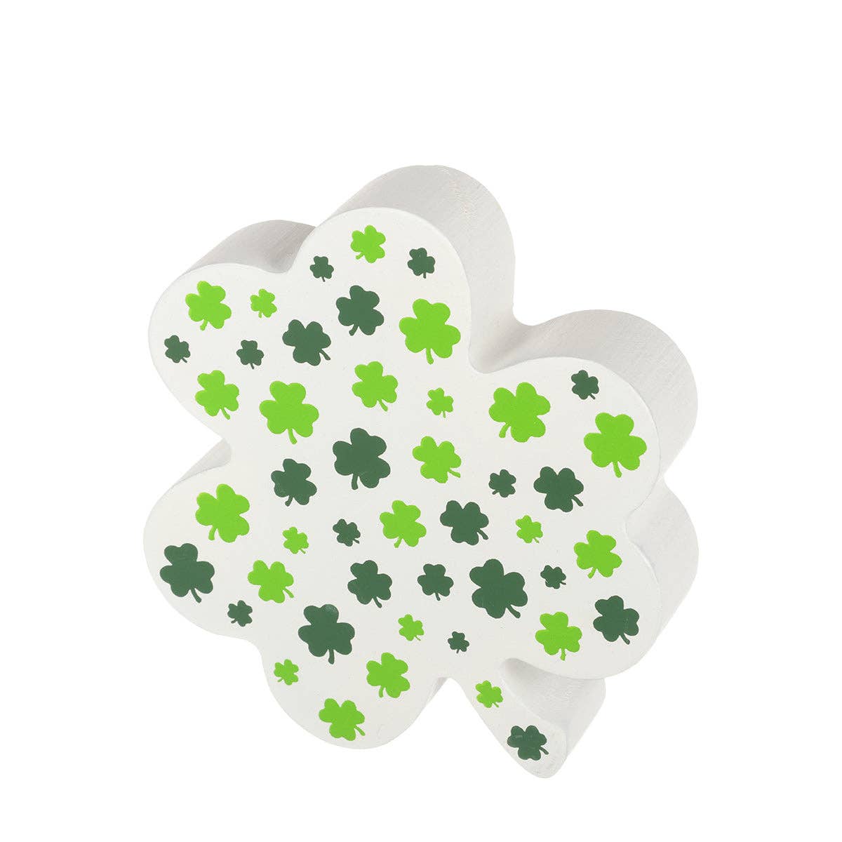 Small Shamrocks Clover shelf sitter