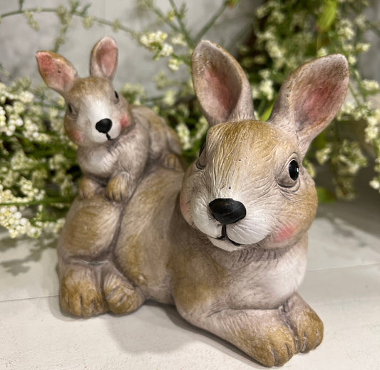 Peek-a Boo Bunnies- Mom & Baby