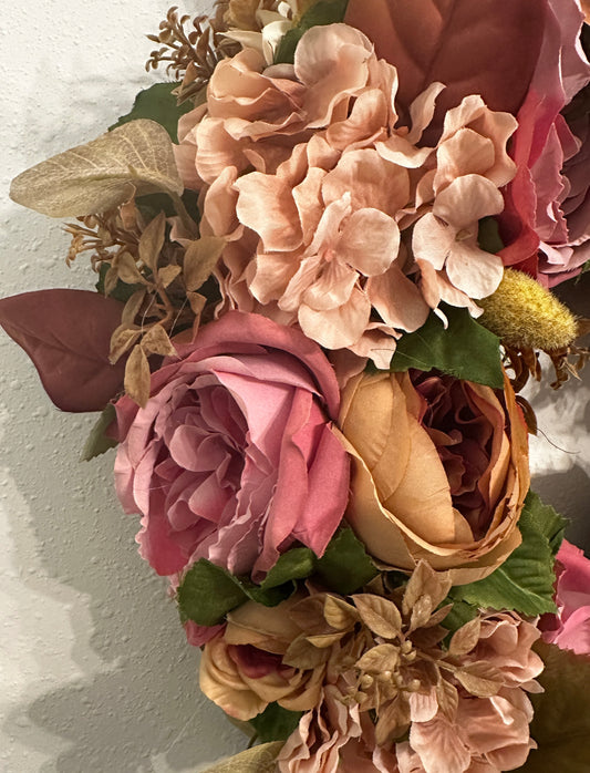 Multi floral Wreath - 18"