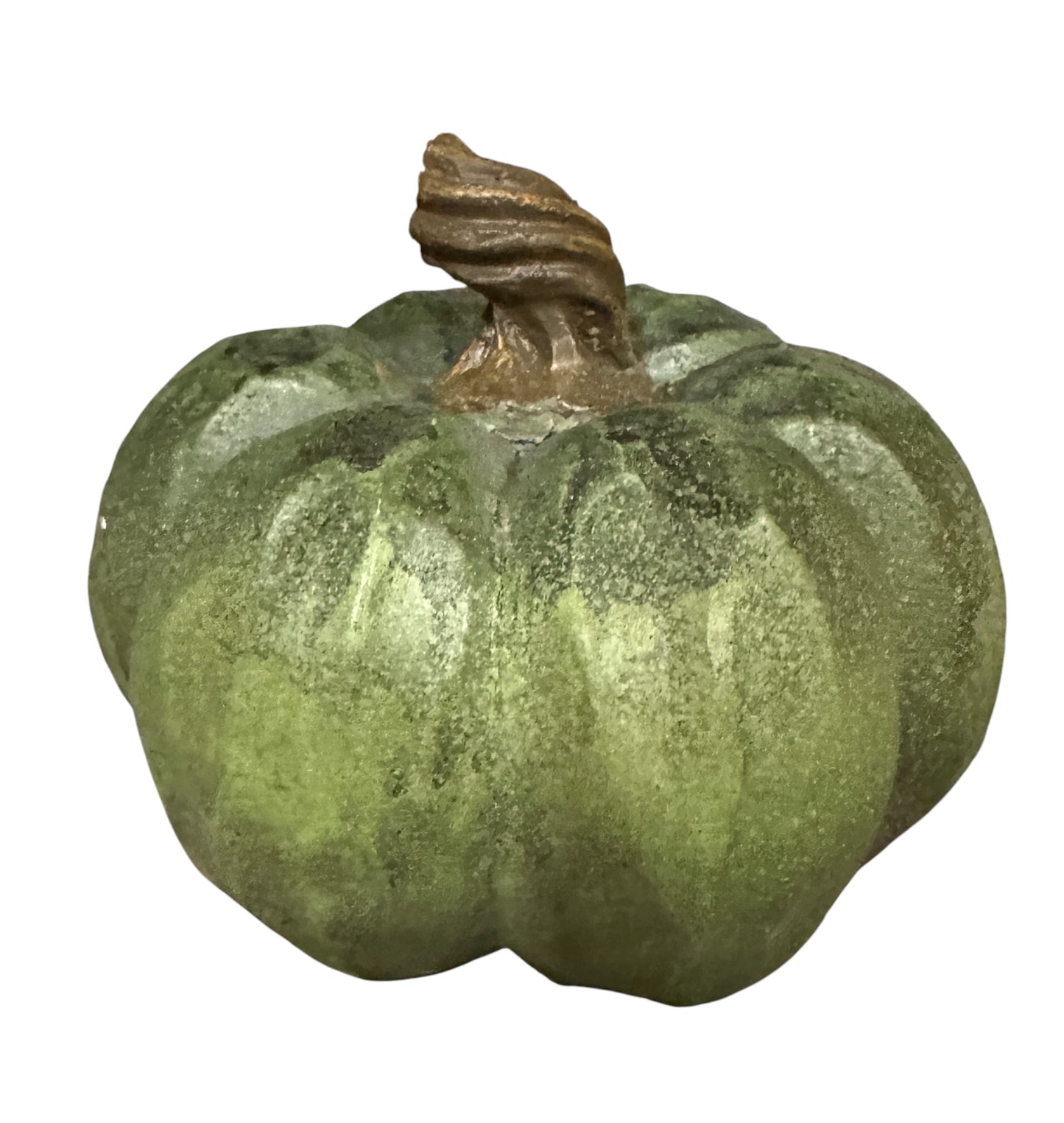 Twisted Stem Green Pumpkin