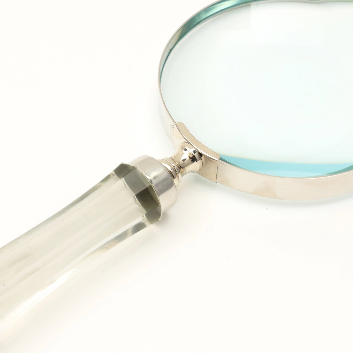 Handcrafted Magnifying Glass for Clear Detail View  (2 Types: Gold & Glass)