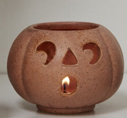 Pumpkin Votive Holders (3 different faces)