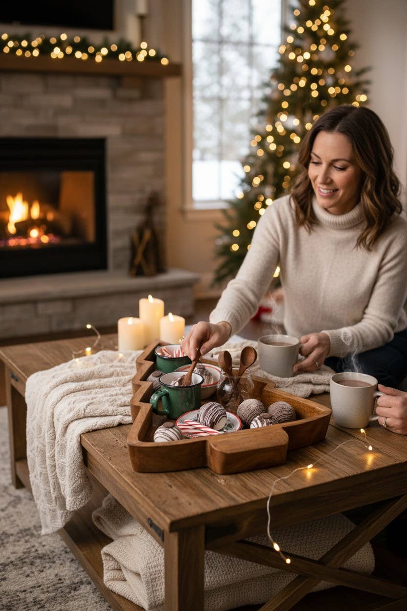 Christmas Tree Dough Bowl -Large