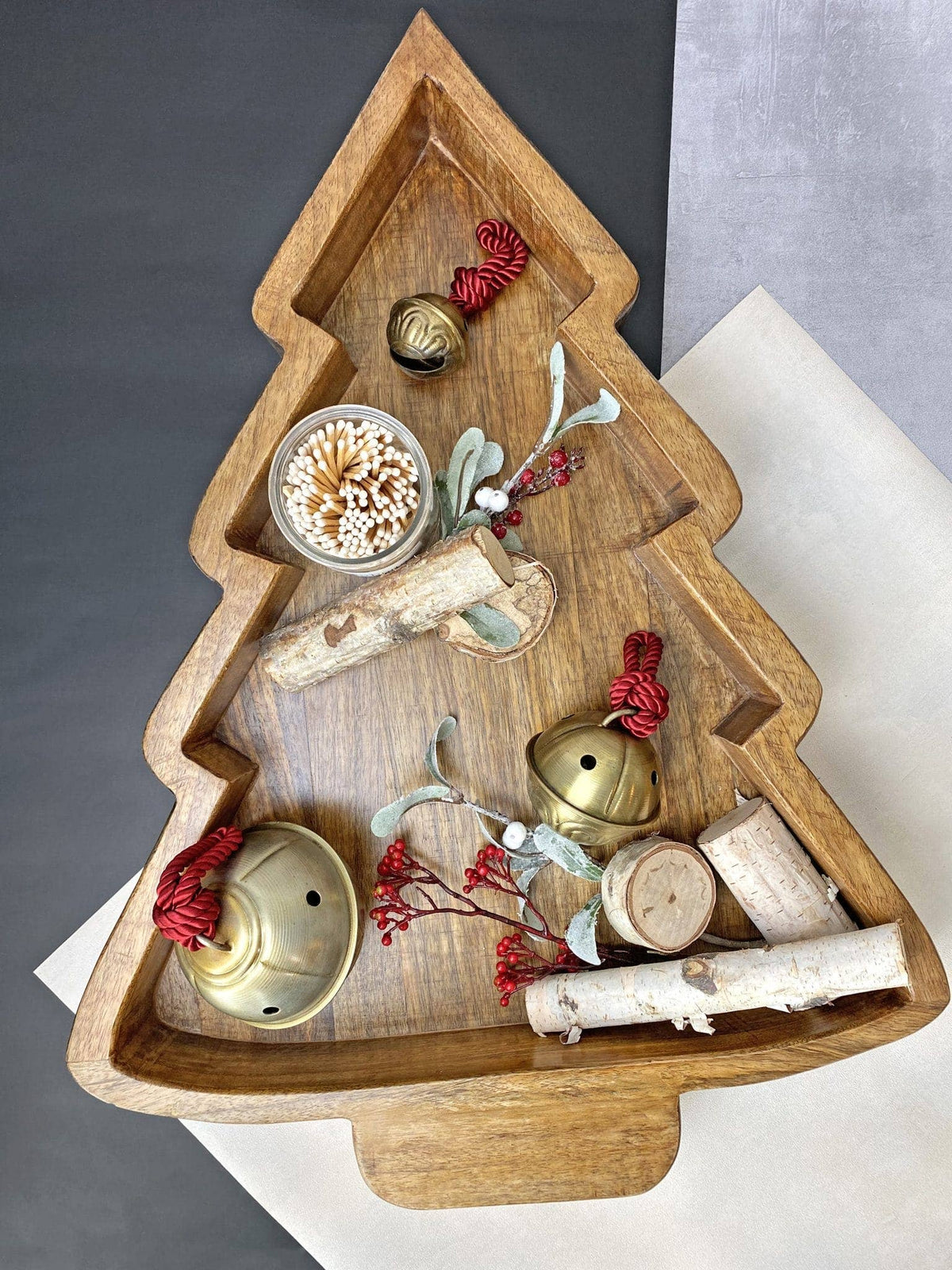 Christmas Tree Dough Bowl -Large