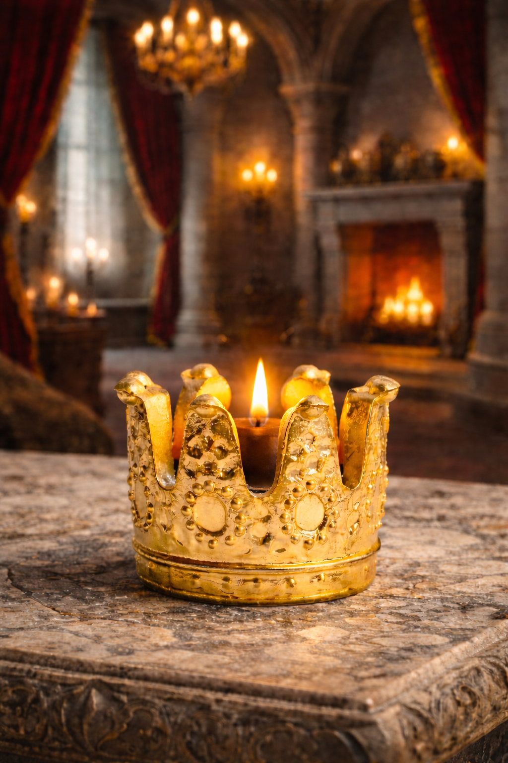Crown Votive Holder