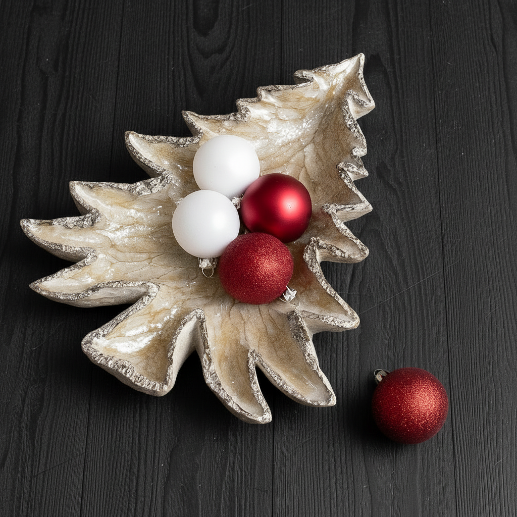 Glittery Tree Tray