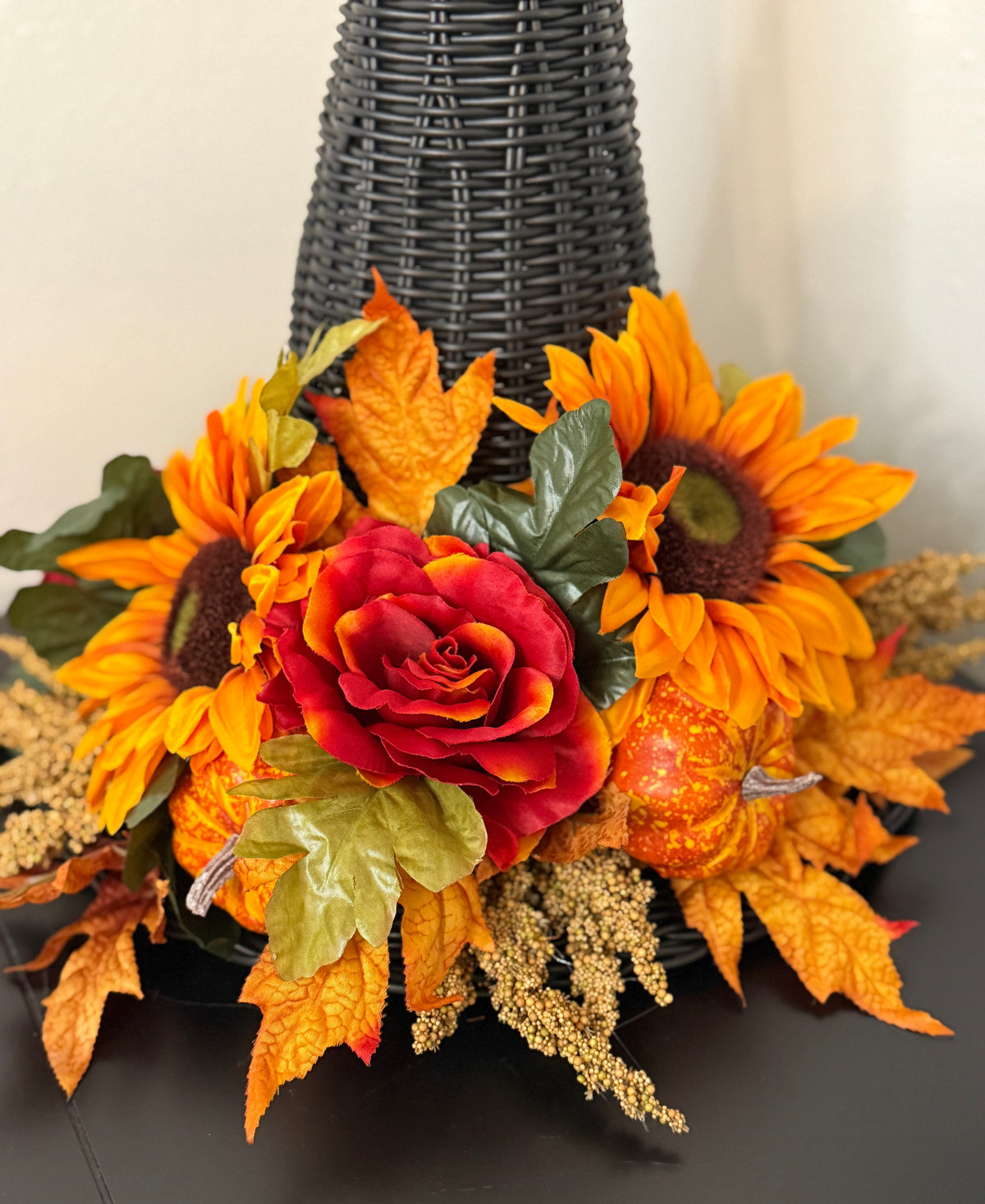 🎃Witch Hat-Fall Floral Arrangement 🍂