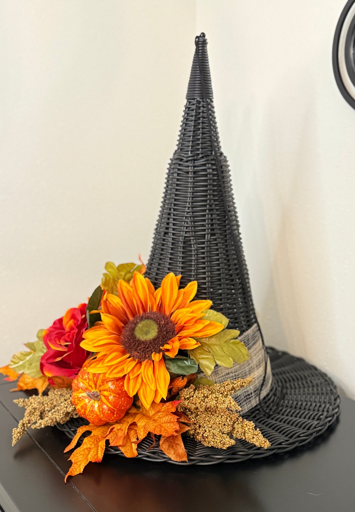 🎃Witch Hat-Fall Floral Arrangement 🍂