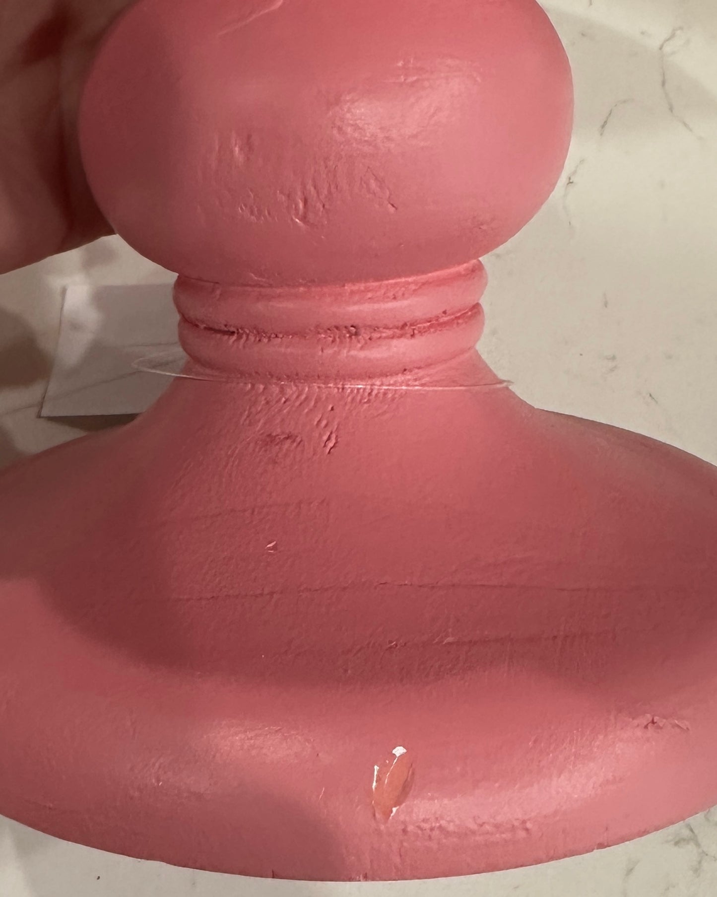 Scratch & Dent: Large Pink Cake Riser