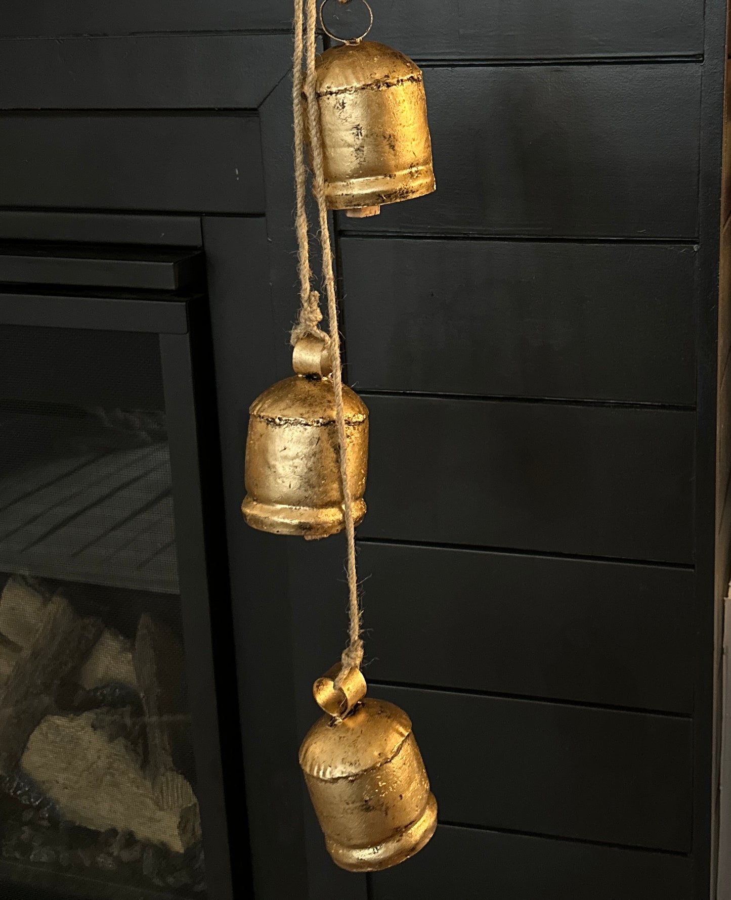 Rustic Gold Cowbell Cluster