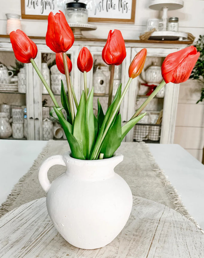 White Jug Vase