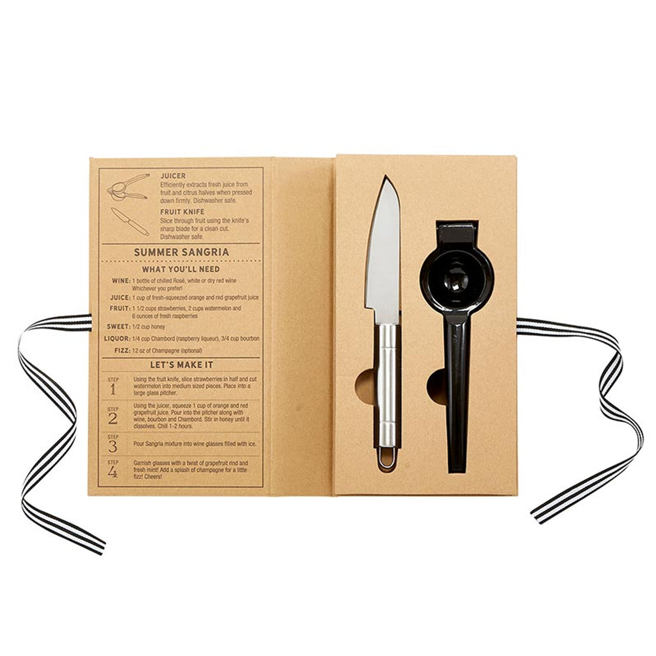 Sangria Kit Book Box - When Life Hands You Fruit