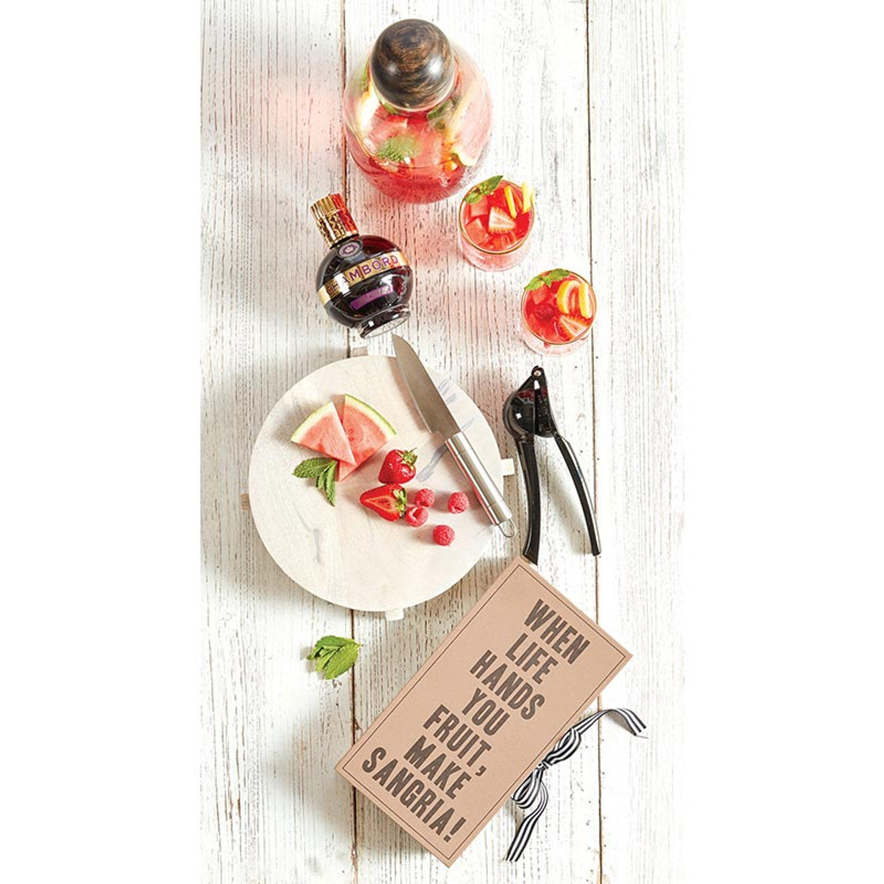 Sangria Kit Book Box - When Life Hands You Fruit