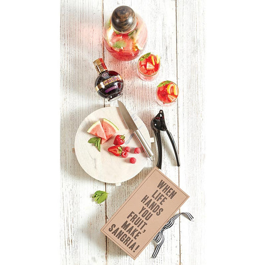 Sangria Kit Book Box - When Life Hands You Fruit