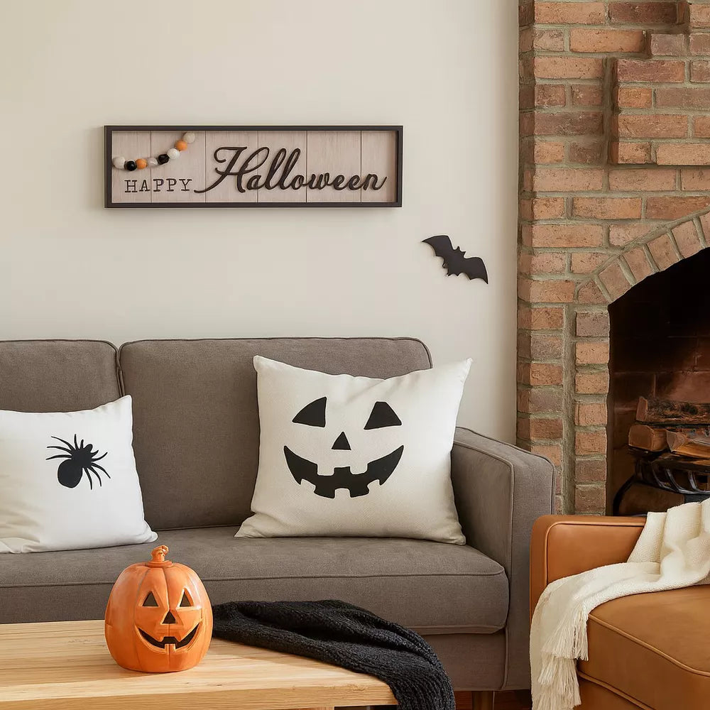 Happy Halloween Beaded Sign
