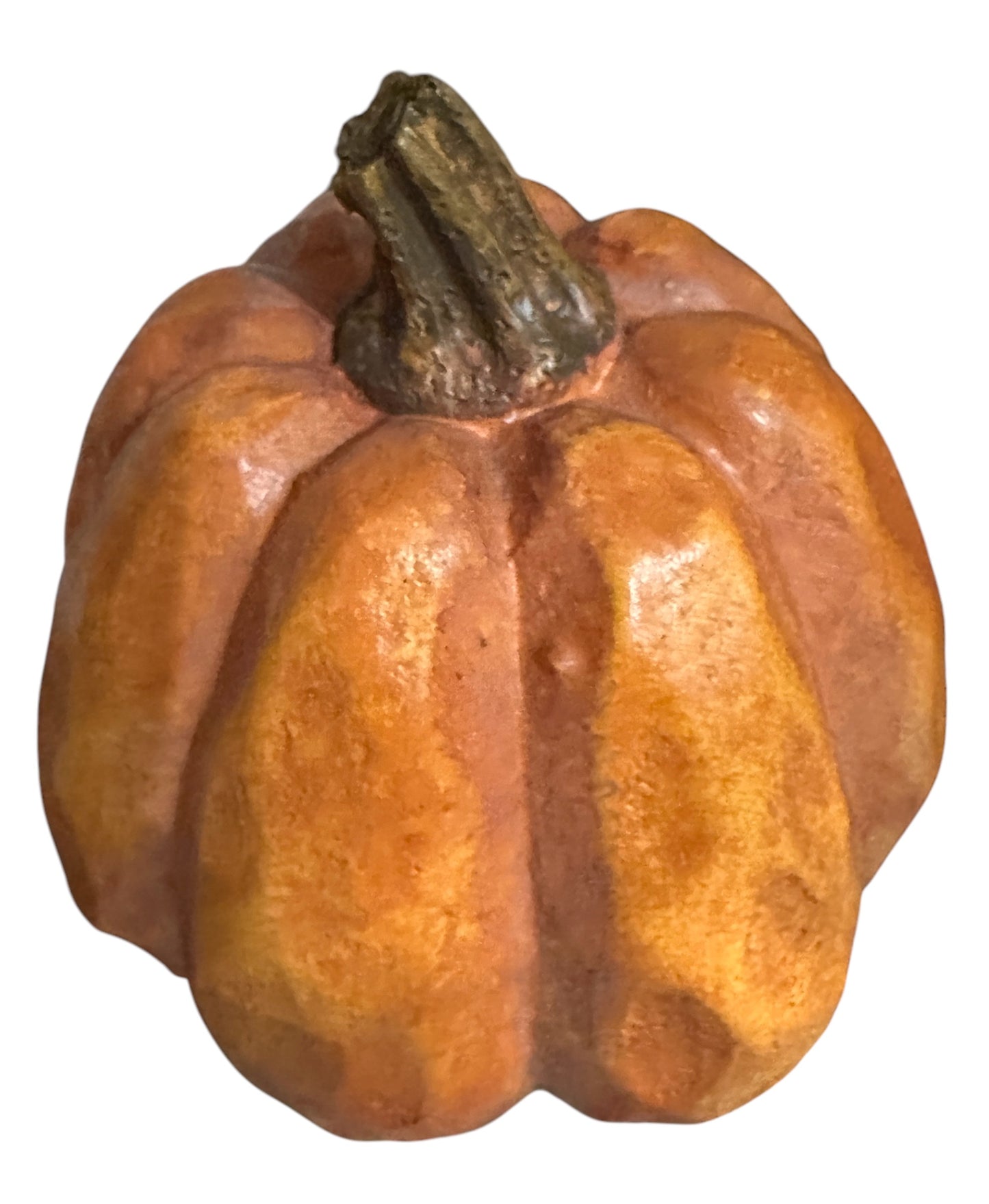 Orange Resin Pumpkin