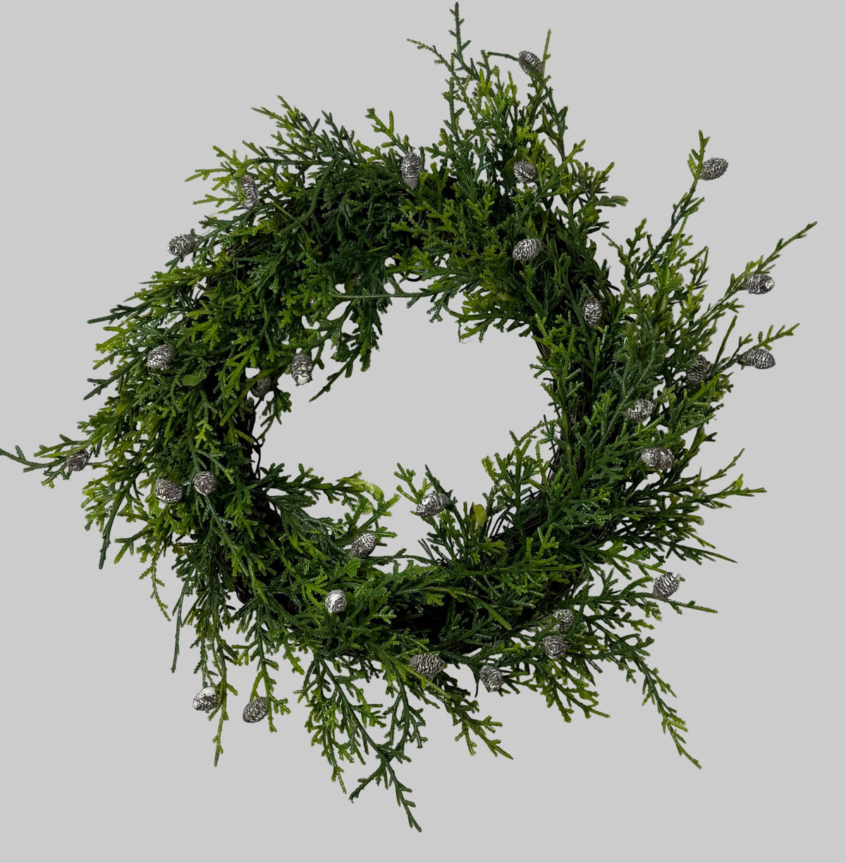 Juniper Berry Candle Ring 9"