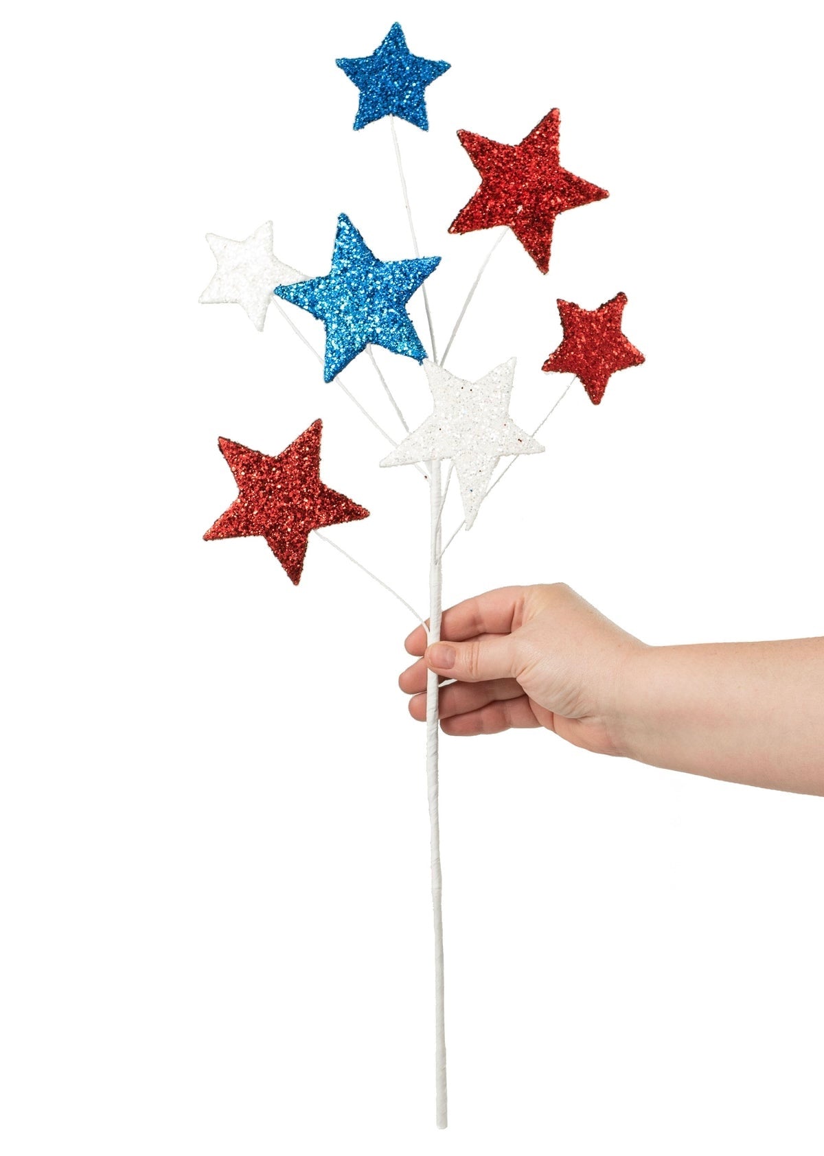Patriotic Stars floral pick