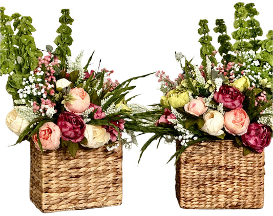 Spring/Summer Basket Wreaths