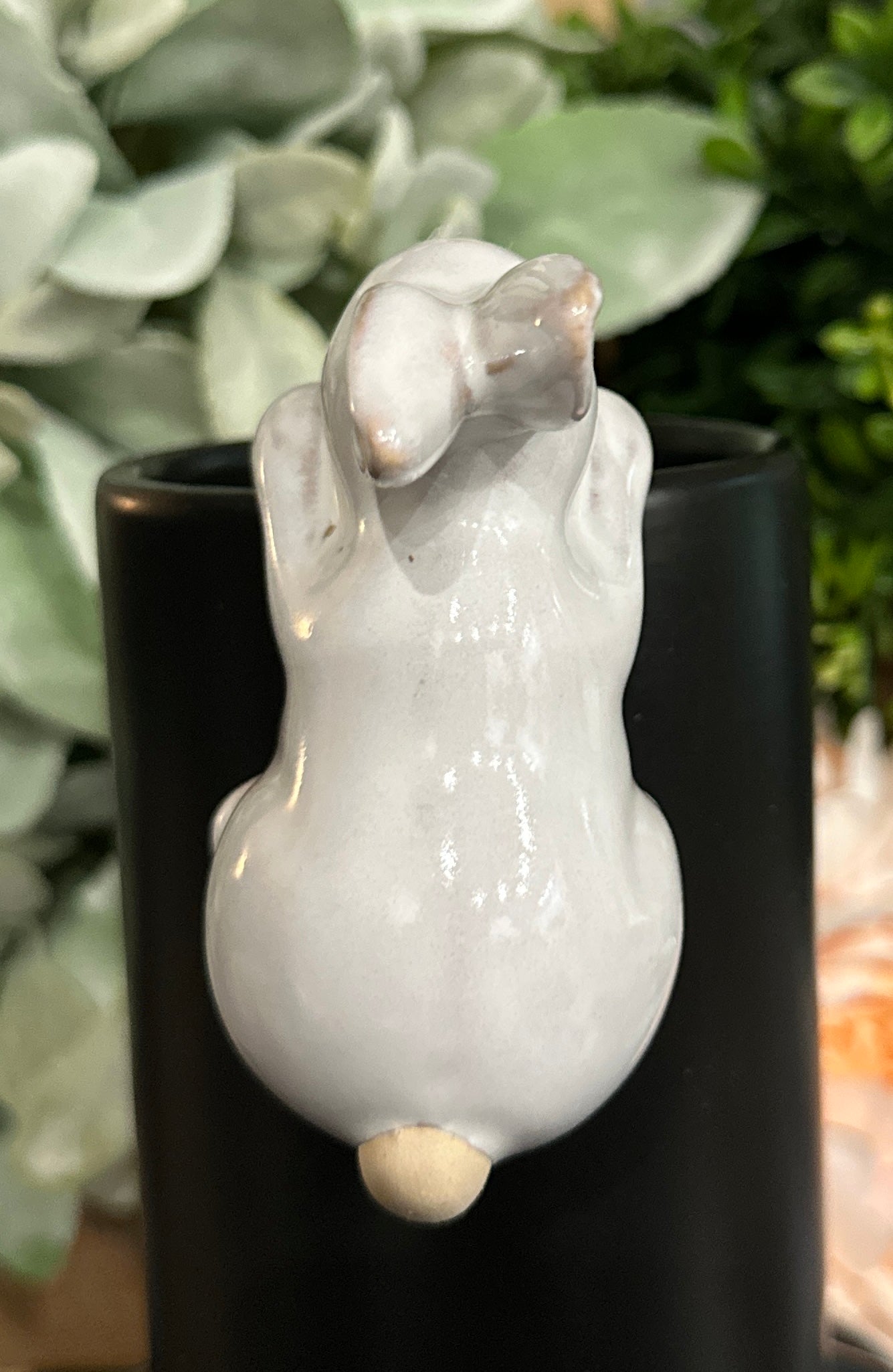bunny plant pot hanger Climbing Bunny Pot Hanger-3.5"L – WSC Home Decor