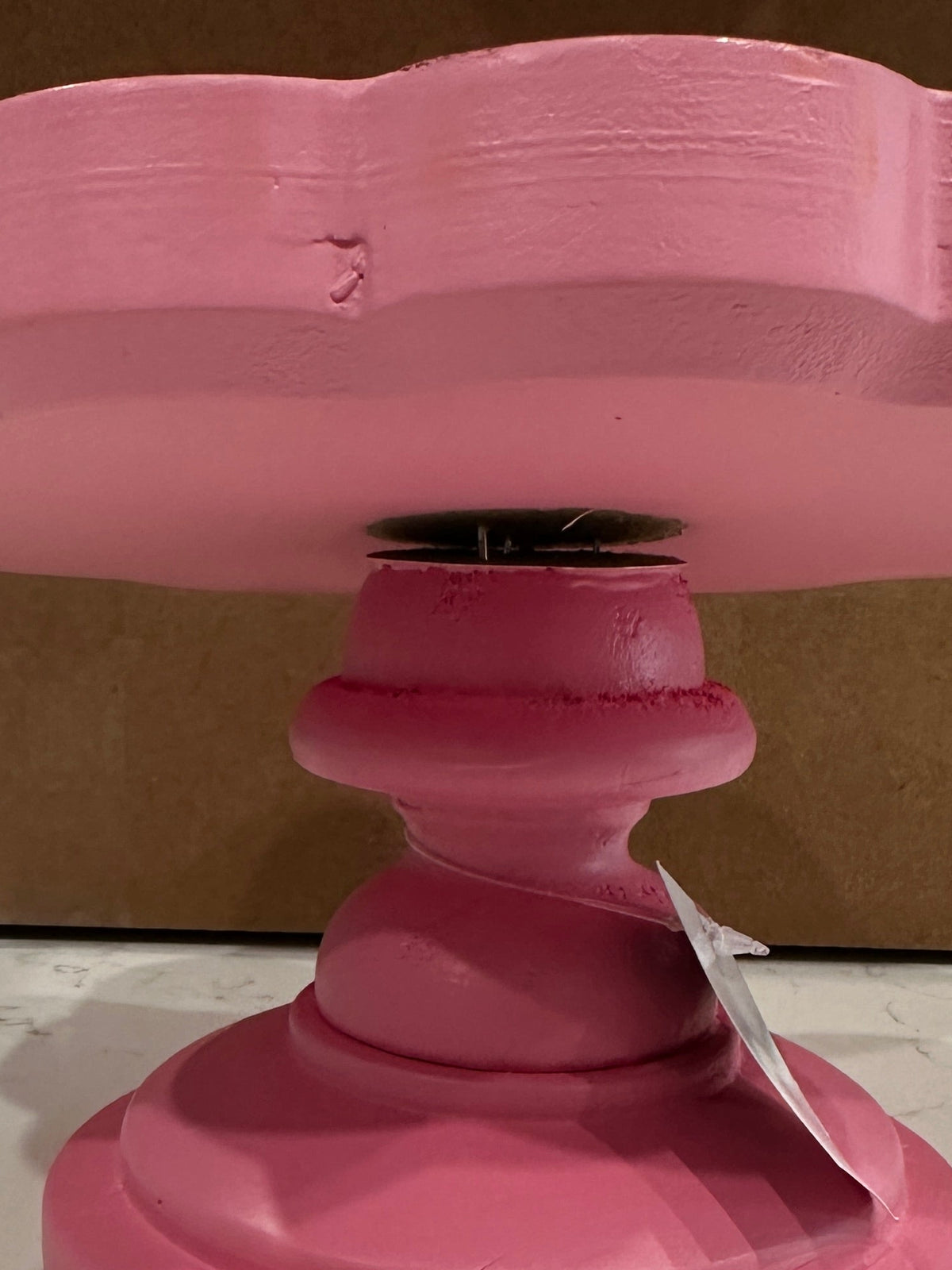 Pink Cake Riser Scratch & Dent: Small Pink Cake Riser (#1) – WSC Home Decor