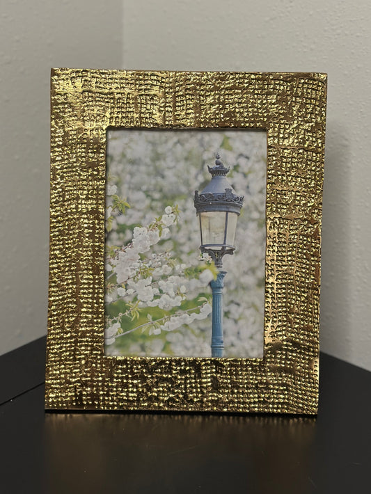 Scratch & Dent: Gold Textured Picture Frame