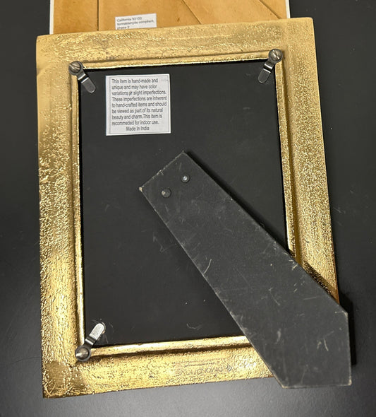 Scratch & Dent: Gold Textured Picture Frame