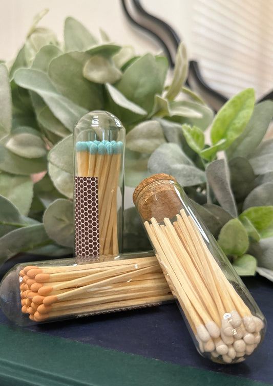 4" Cigar Tube Safety Matches- 30ea