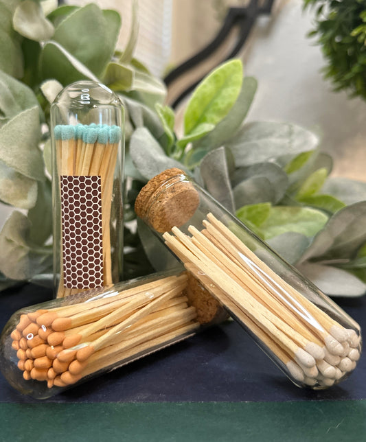 4" Cigar Tube Safety Matches- 30ea