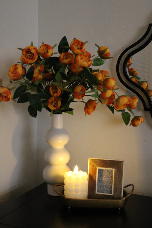 Bone Bordered Mango Wood Frame