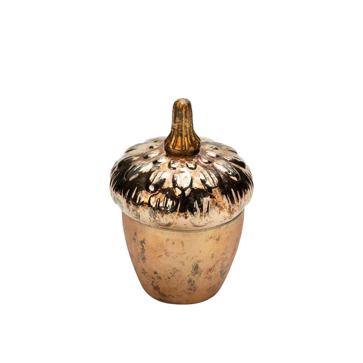 Ara Acorn Jar - Aged Bronze
